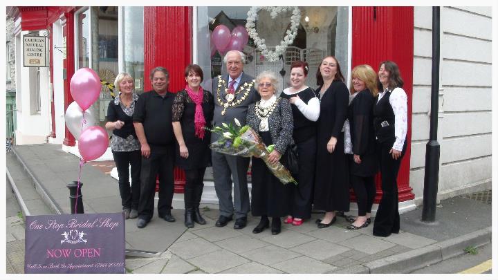 Tudor Rose Wedding Video at One Stop Bridal Shop Cardigan